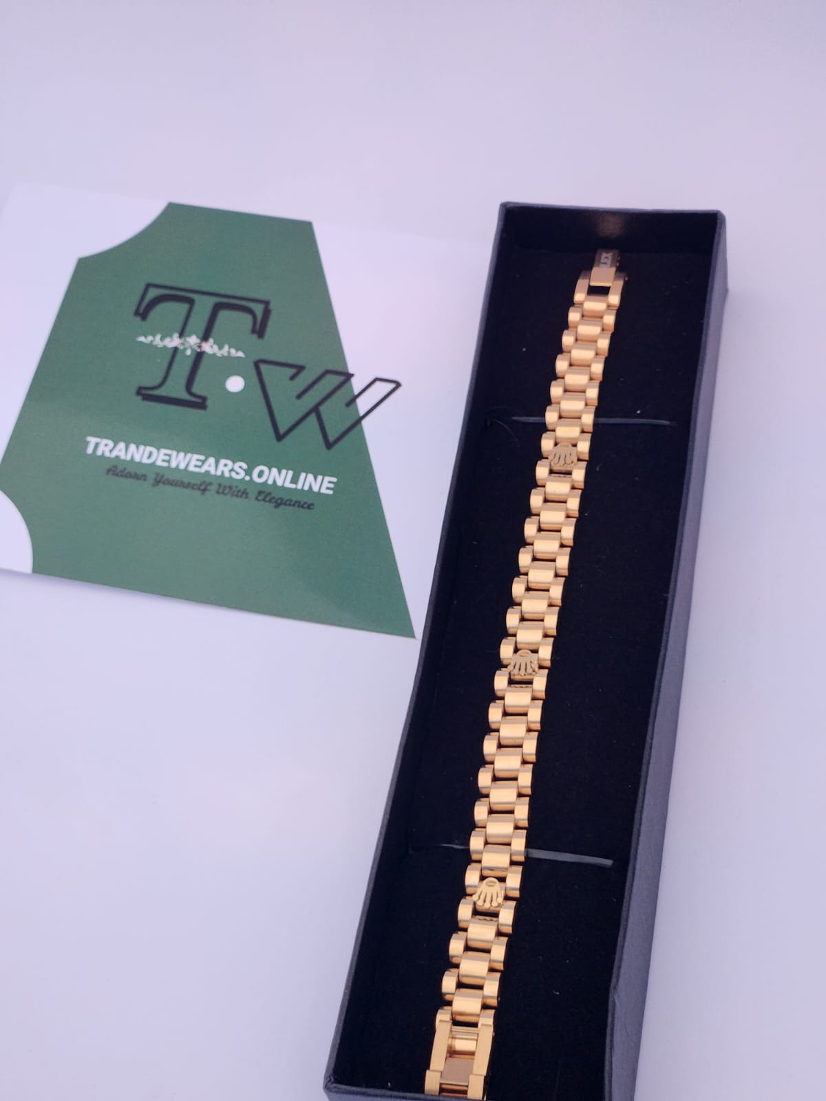 RB1 - Gold Color Rolex Bracelet