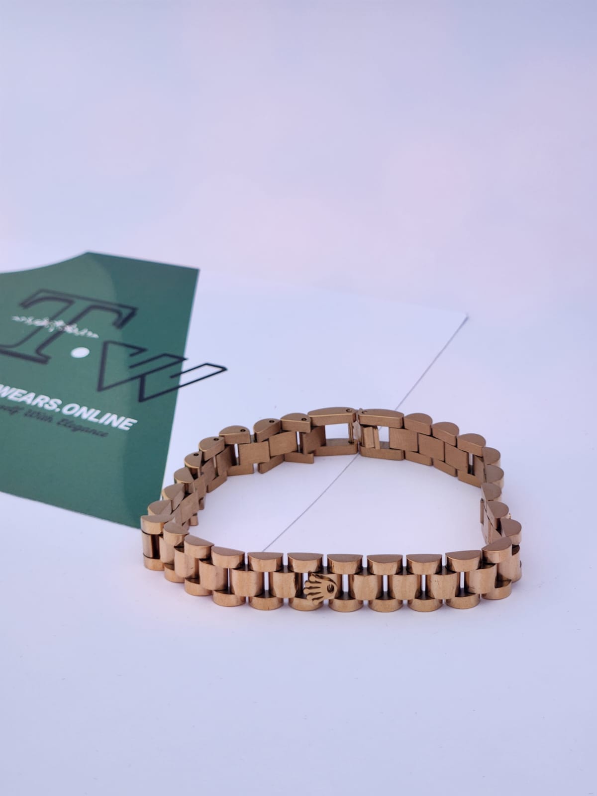 RB1 - Gold Color Rolex Bracelet