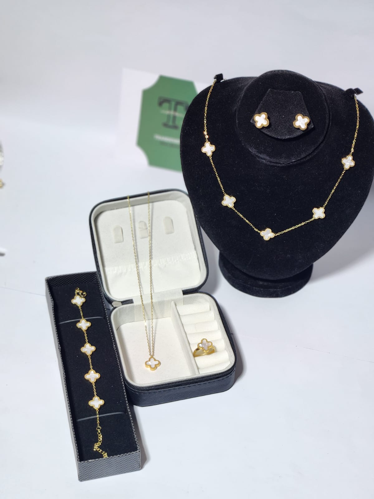 Necklace + Bracelet + Earring + Ring + Lockets (5 Piece Set) - Big Deal