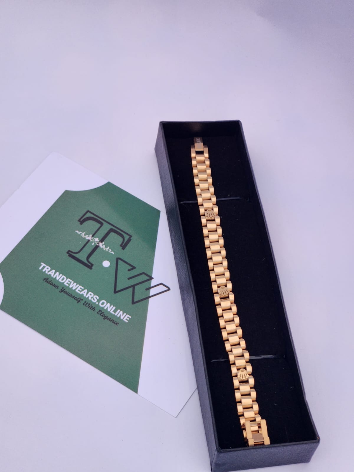 RB1 - Gold Color Rolex Bracelet